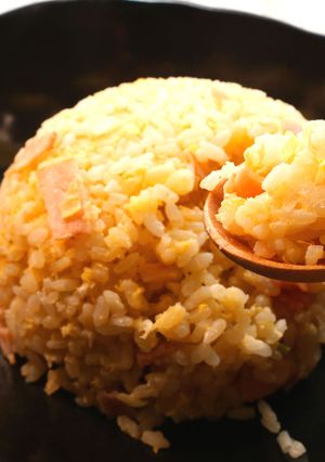 【レンジで3分！簡単】パラパラチャーハン-レシピのメイン写真
