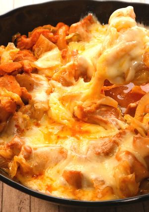 レンジで一発！簡単人気のチーズタッカルビ-レシピのメイン写真