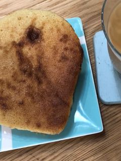 ハニーバターでメロンパン風トースト-レシピのメイン写真