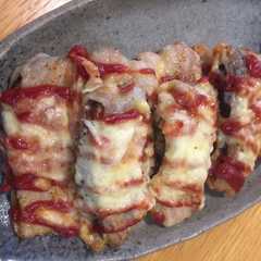 簡単ナスと豚バラのチーズ焼き-レシピのメイン写真