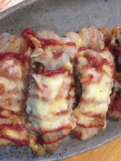 簡単ナスと豚バラのチーズ焼き-レシピのメイン写真