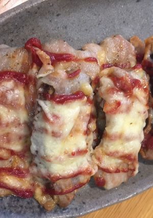 簡単ナスと豚バラのチーズ焼き-レシピのメイン写真