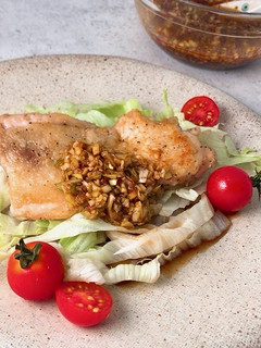 ♪よだれ鶏風 ピリ辛チキンソテー♪-レシピのメイン写真