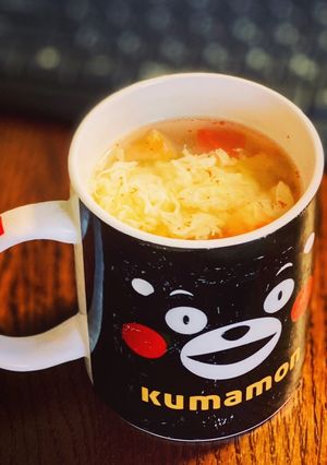 ほっとする☆トマトとかき卵のスープ-レシピのメイン写真