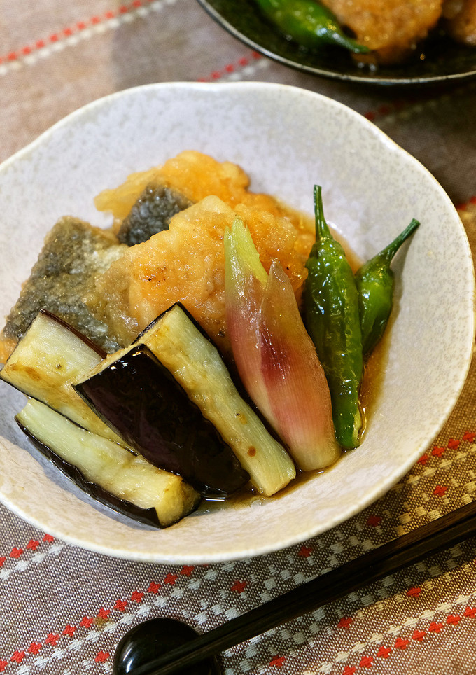 夏野菜と鮭の南蛮漬け-レシピのメイン写真
