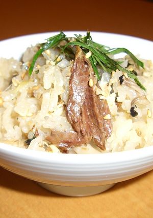 残り物で！　秋刀魚の炊き込みご飯-レシピのメイン写真