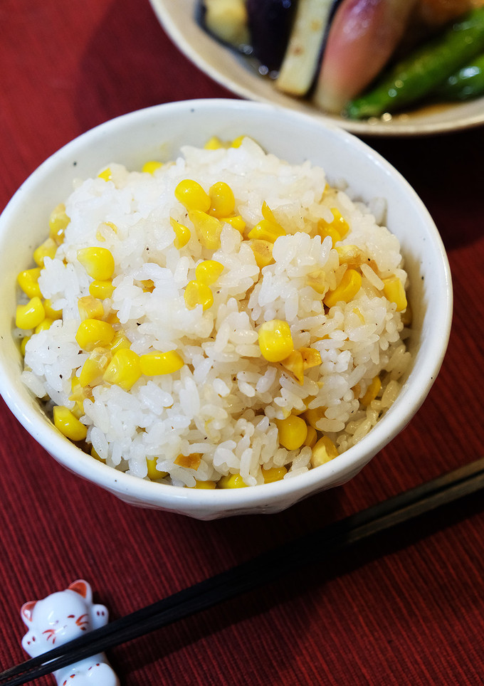 バターしょうゆとうもろこしごはん-レシピのメイン写真