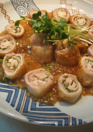 エスニック肉まき　セロリソース-レシピのメイン写真