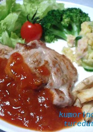 お肉にぴったり！フレッシュトマトソース-レシピのメイン写真