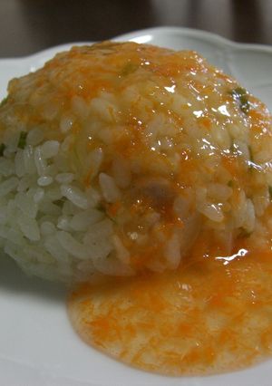 カラフル～★炊飯器ピラフの人参あんかけ-レシピのメイン写真