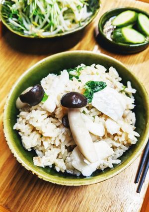 鯛としめじの混ぜごはん-レシピのメイン写真