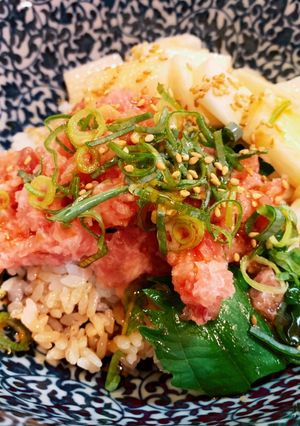 ネギトロ長芋丼♡-レシピのメイン写真