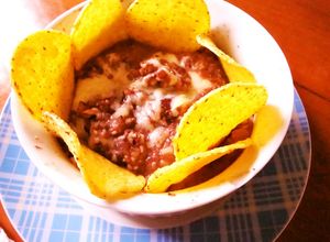 トルティーヤと豆ペーストでメキシカン-レシピのメイン写真
