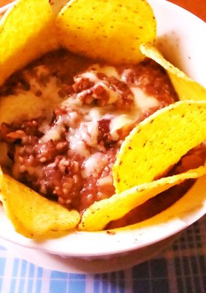 トルティーヤと豆ペーストでメキシカン-レシピのメイン写真