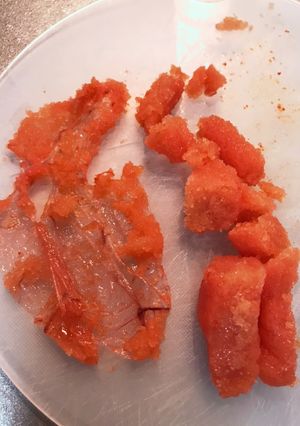 明太子は冷凍が吉☆薄皮の取り方-レシピのメイン写真
