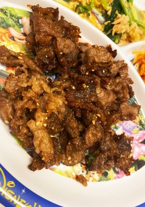 牛コマのごま醤油揚げ-レシピのメイン写真