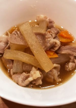豚バラと大根の煮物-レシピのメイン写真