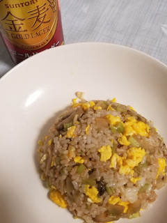 セロリと搾菜の炒飯-レシピのメイン写真
