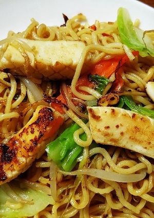 オイスターソースいか焼きそば♪-レシピのメイン写真