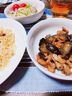 ナスの味噌炒め-レシピのメイン写真