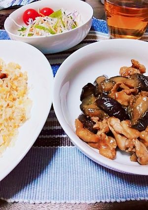 ナスの味噌炒め-レシピのメイン写真