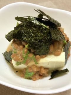 ☆夫が好きな納豆冷奴♪-レシピのメイン写真