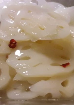 電子レンジで酢レンコン（酢ばす）-レシピのメイン写真