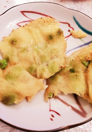 おつまみ！枝豆のチーズせんべい-レシピのメイン写真