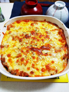 ナスのミートソースグラタン風-レシピのメイン写真