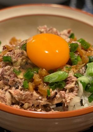 サバ缶の塩レモン丼-レシピのメイン写真