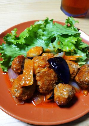 肉団子の野菜ジュース煮(トマト)-レシピのメイン写真