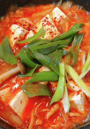 韓国キムチチゲ-レシピのメイン写真