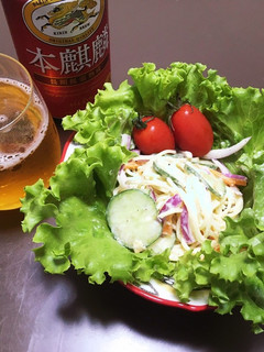 作り置きで絶品!スパゲッティサラダ-レシピのメイン写真