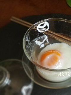 綺麗になれちゃう『超簡単♡温泉卵』-レシピのメイン写真
