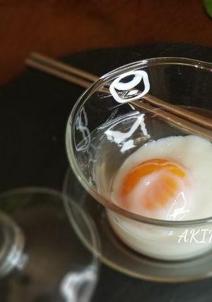 綺麗になれちゃう『超簡単♡温泉卵』-レシピのメイン写真