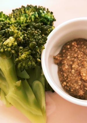 レクチンフリー！野菜に絶品白ごまソルト！-レシピのメイン写真
