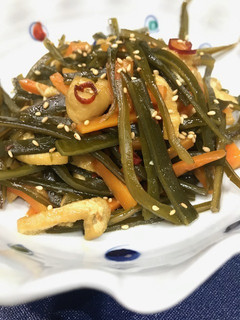 茎わかめのキンピラ-レシピのメイン写真