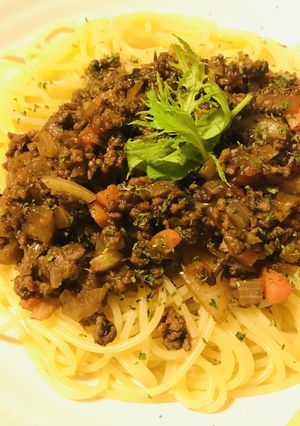 トマト缶＆いつものソースで作るボロネーゼ-レシピのメイン写真