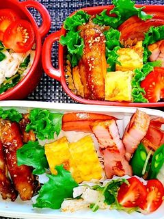 息子と娘のお弁当'20.9.9-レシピのメイン写真