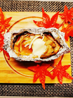 秋鮭のちゃんちゃん焼き風ホイル焼き-レシピのメイン写真