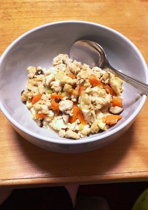 簡単おつまみ 炒り豆腐-レシピのメイン写真