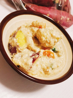 簡単!秋味☆ごろごろ芋と栗の白和え-レシピのメイン写真