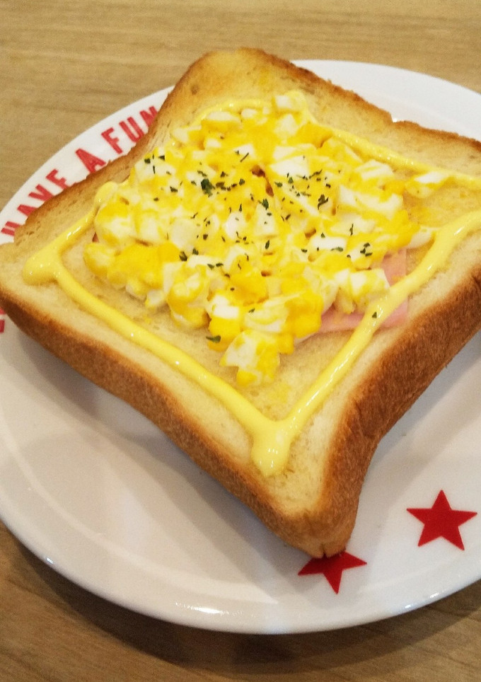 マヨタマトースト♪-レシピのメイン写真