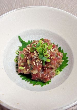 鰹のなめろう-レシピのメイン写真