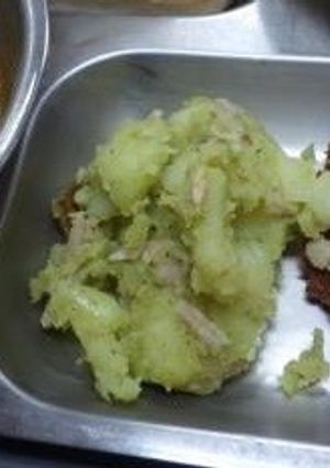 バジルポテト　河内長野市学校給食-レシピのメイン写真