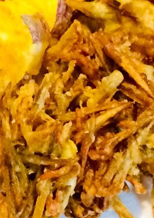 余りもの消費！きんぴらごぼうのかき揚げ-レシピのメイン写真