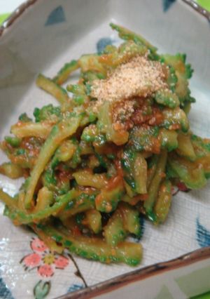 ■ゴーヤの甘味噌あえ■-レシピのメイン写真