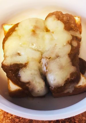 絹あげ豆腐のカレーチーズ焼き-レシピのメイン写真