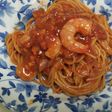 濃厚トマトソースパスタ