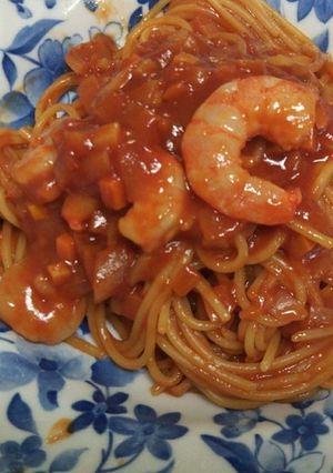 濃厚トマトソースパスタ-レシピのメイン写真